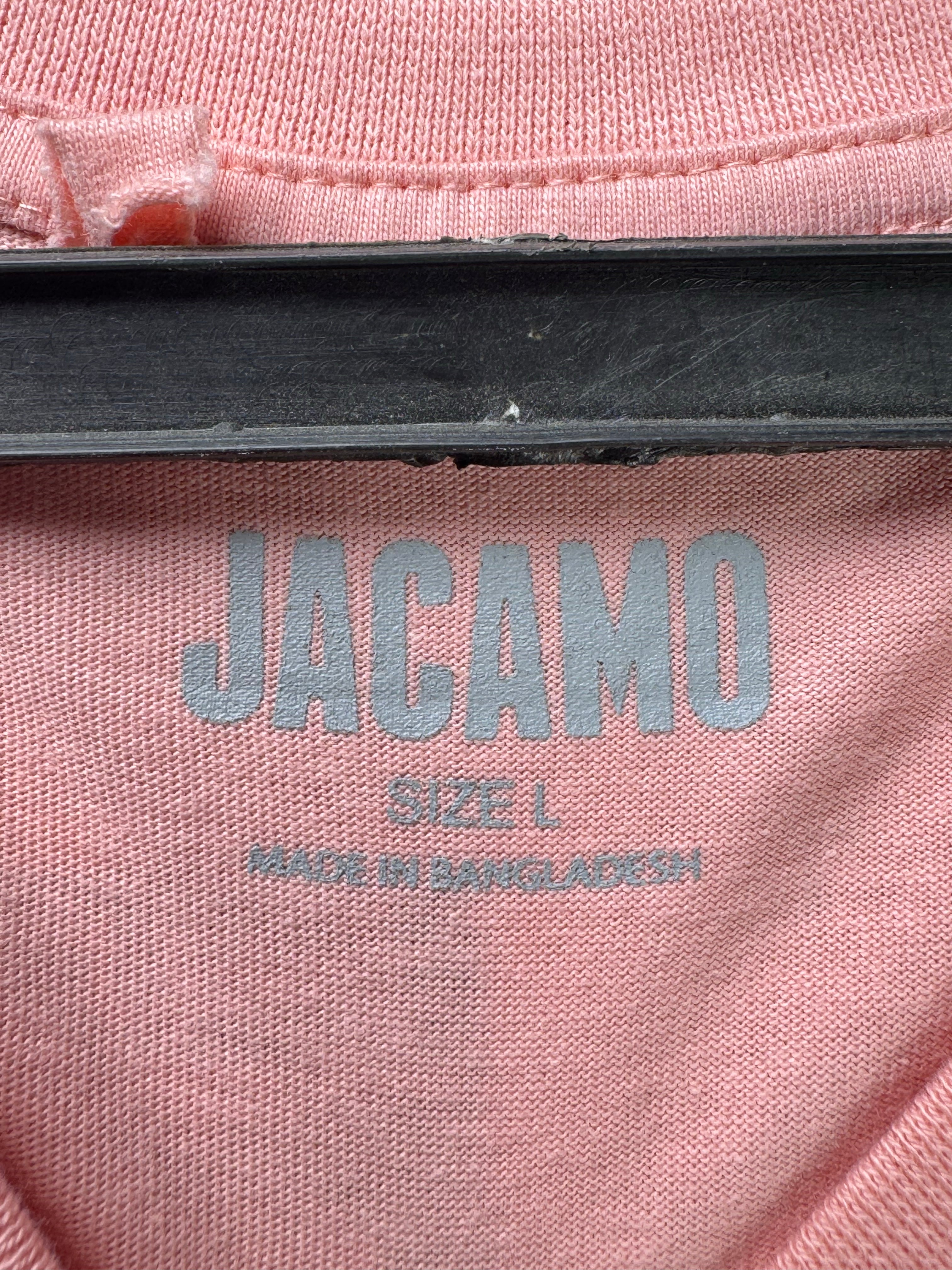 Jacamo® Large | Chest: 23" | Pink | T-Shirt | Cotton | 3257 - Genuine Maal