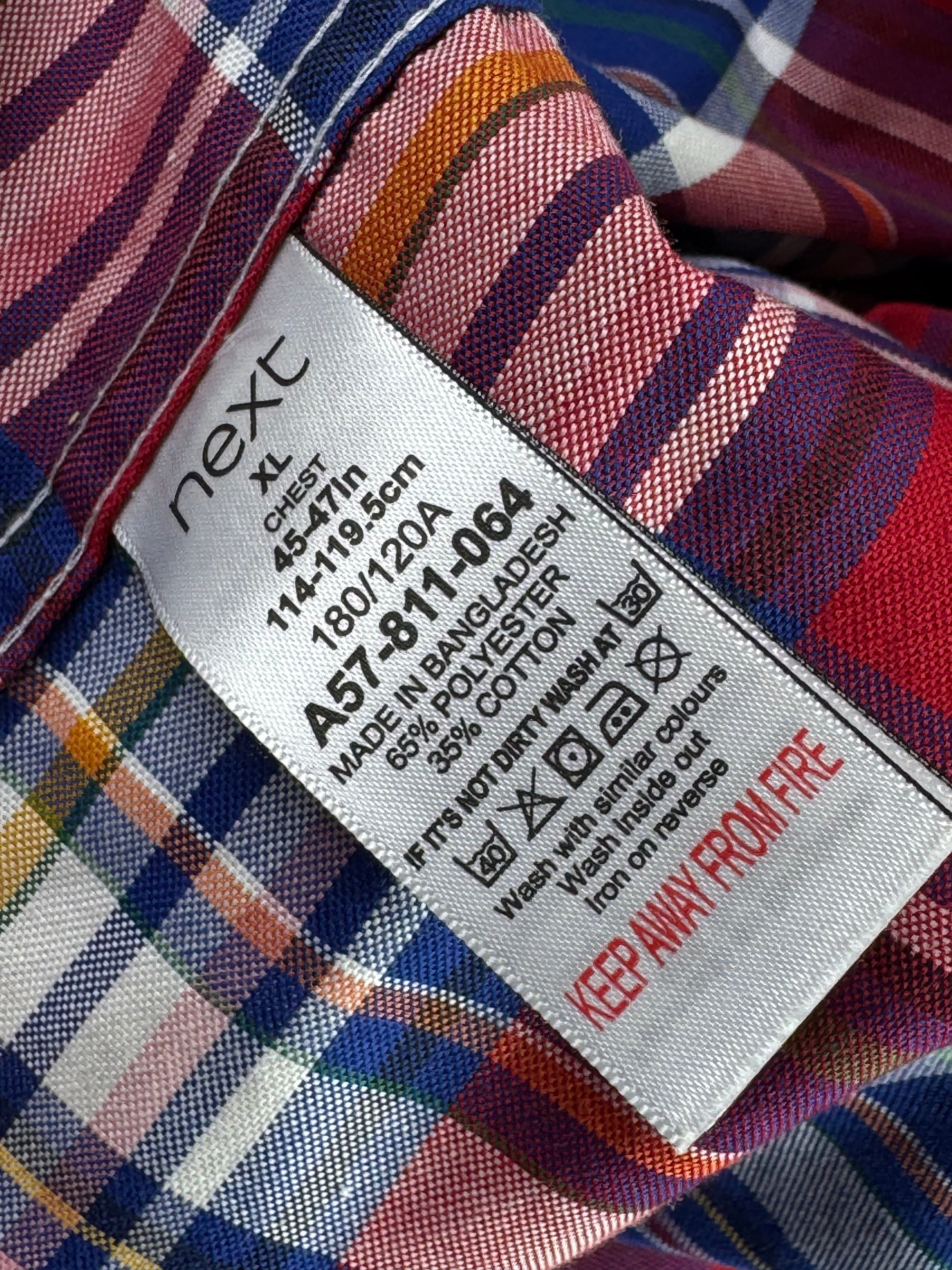 Next® XL | Chest: 25" | Shirt | Poly - Cotton | 4757 - Genuine Maal