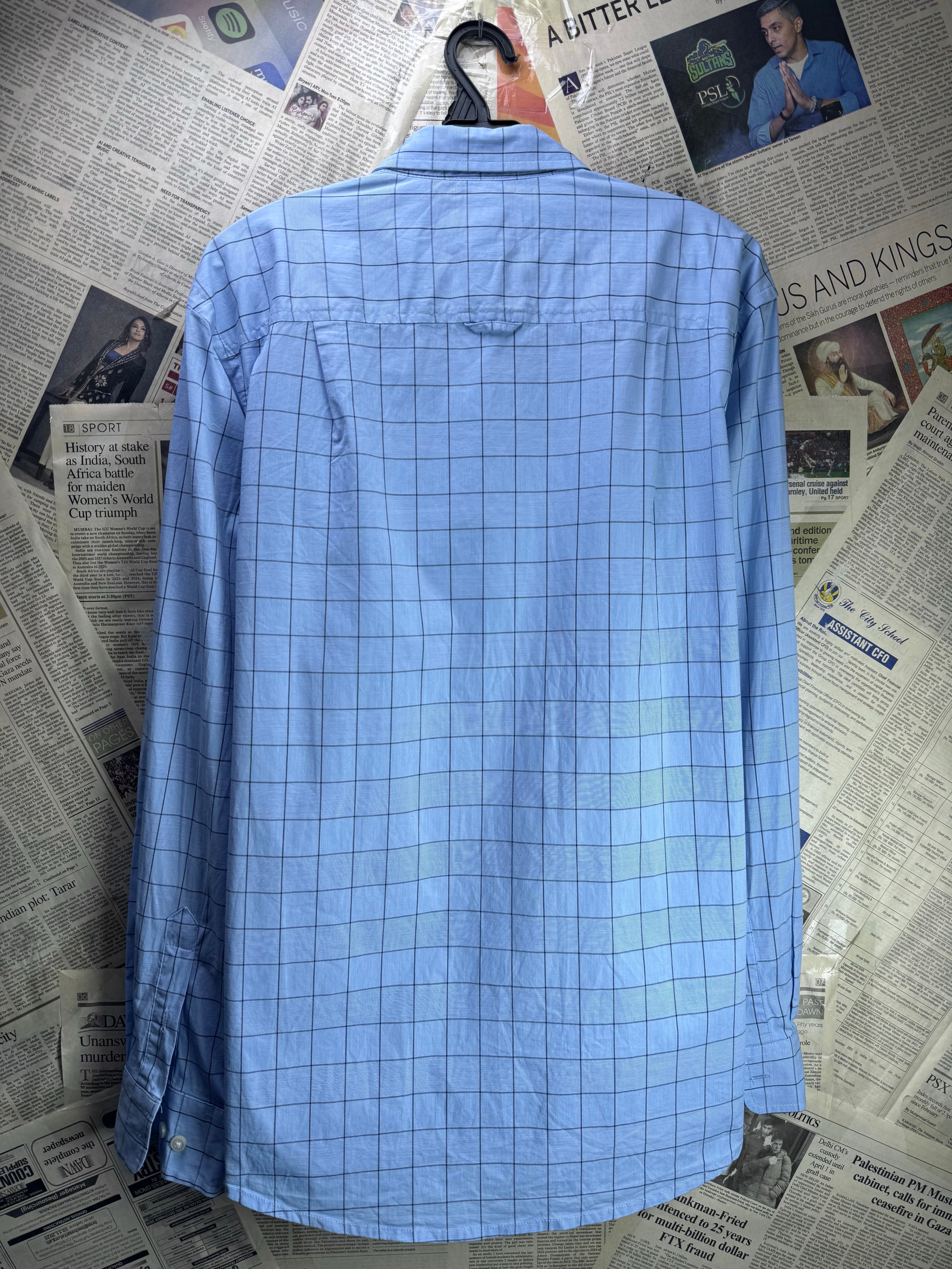 Club Room® Medium | Chest: 22" | Shirt | Cotton - Spandex | 4566 - Genuine Maal