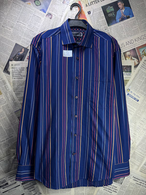 Peter England® Medium | Chest: 22.5" | Shirt | Polly - Cotton | 4766 - Genuine Maal