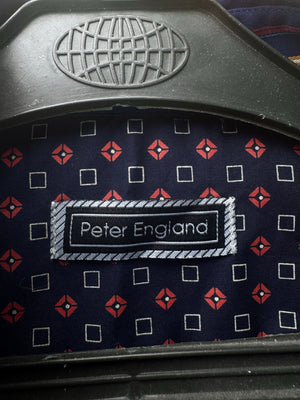 Peter England® Medium | Chest: 22.5" | Shirt | Polly - Cotton | 4766 - Genuine Maal