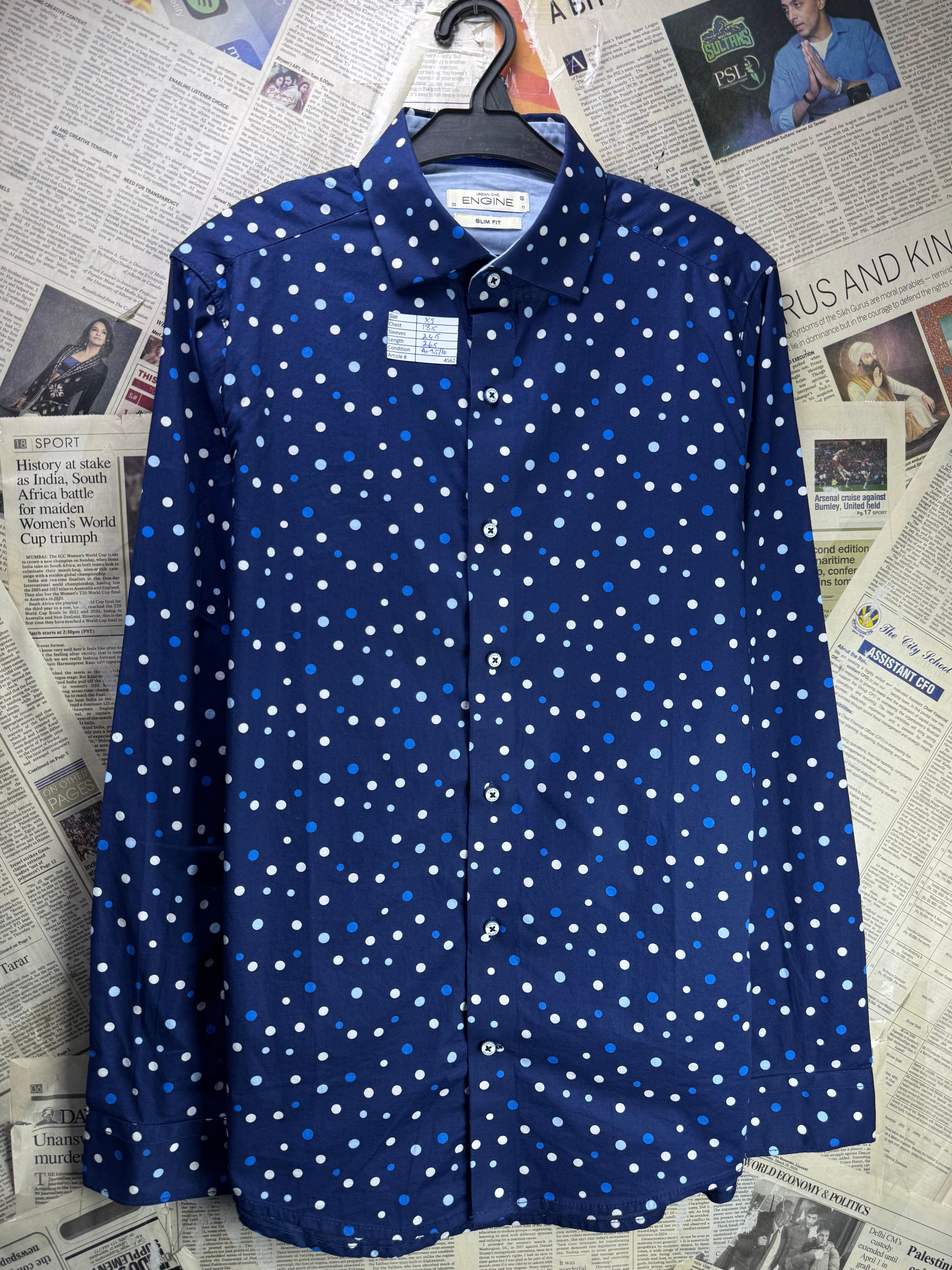 Engine® XS | Chest: 18.5" | Blue | Cotton | 4562 - Genuine Maal