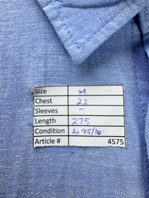Primark® Medium | Chest: 22" | Shirt | Cotton - Linen | 4575 - Genuine Maal