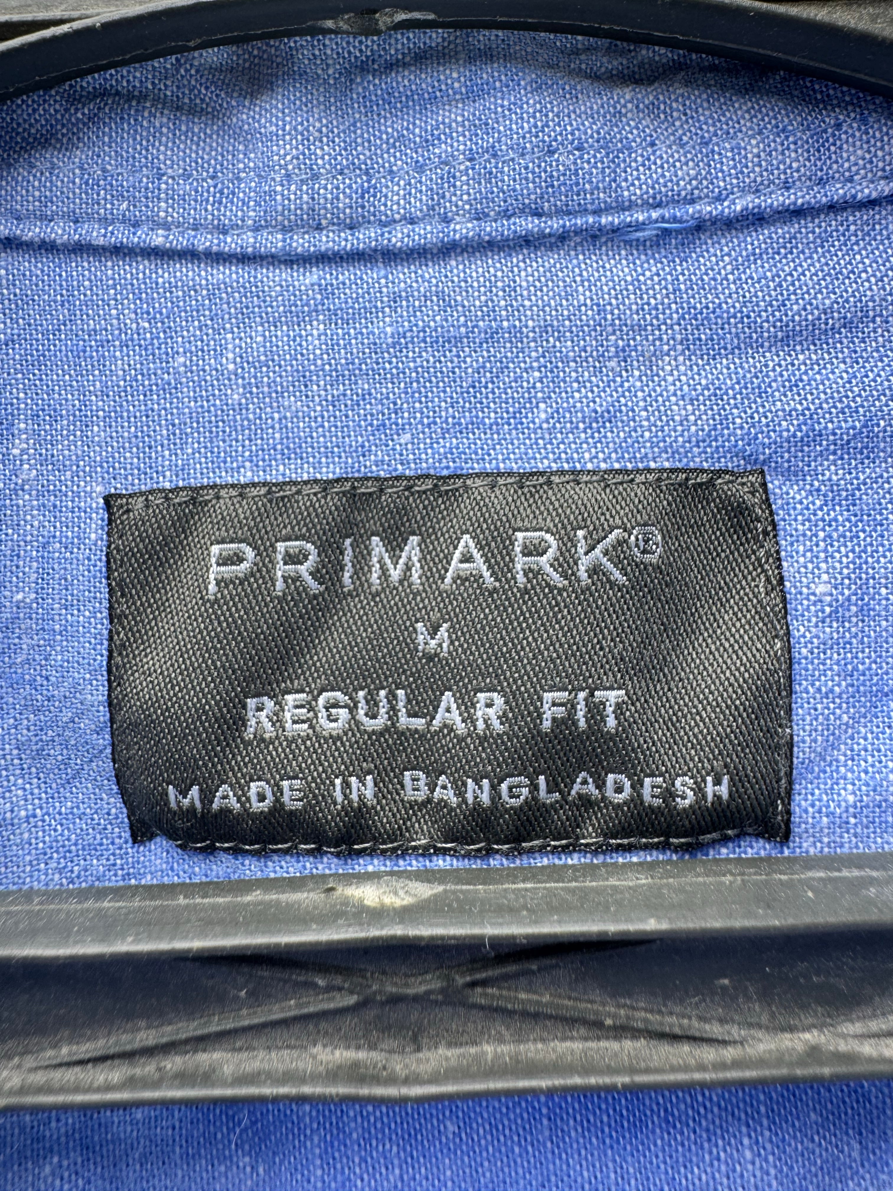 Primark® Medium | Chest: 22" | Shirt | Cotton - Linen | 4575 - Genuine Maal