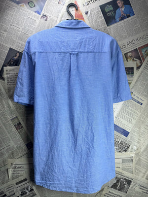 Primark® Medium | Chest: 22" | Shirt | Cotton - Linen | 4575 - Genuine Maal
