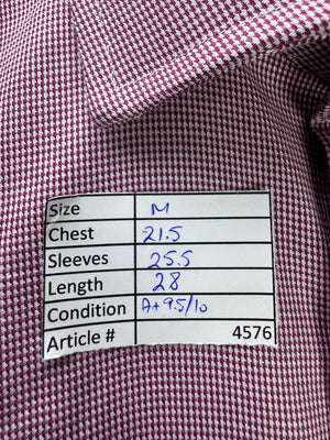 T M Lewin® Medium | Chest: 21.5" | Collar 15" Shirt | Cotton | 4576 - Genuine Maal