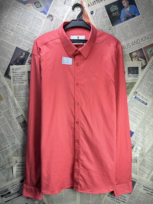 Father Sons® Small | Chest: 20.5" | Shirt | Lyocell - Cotton - Elastane | 4727 - Genuine Maal