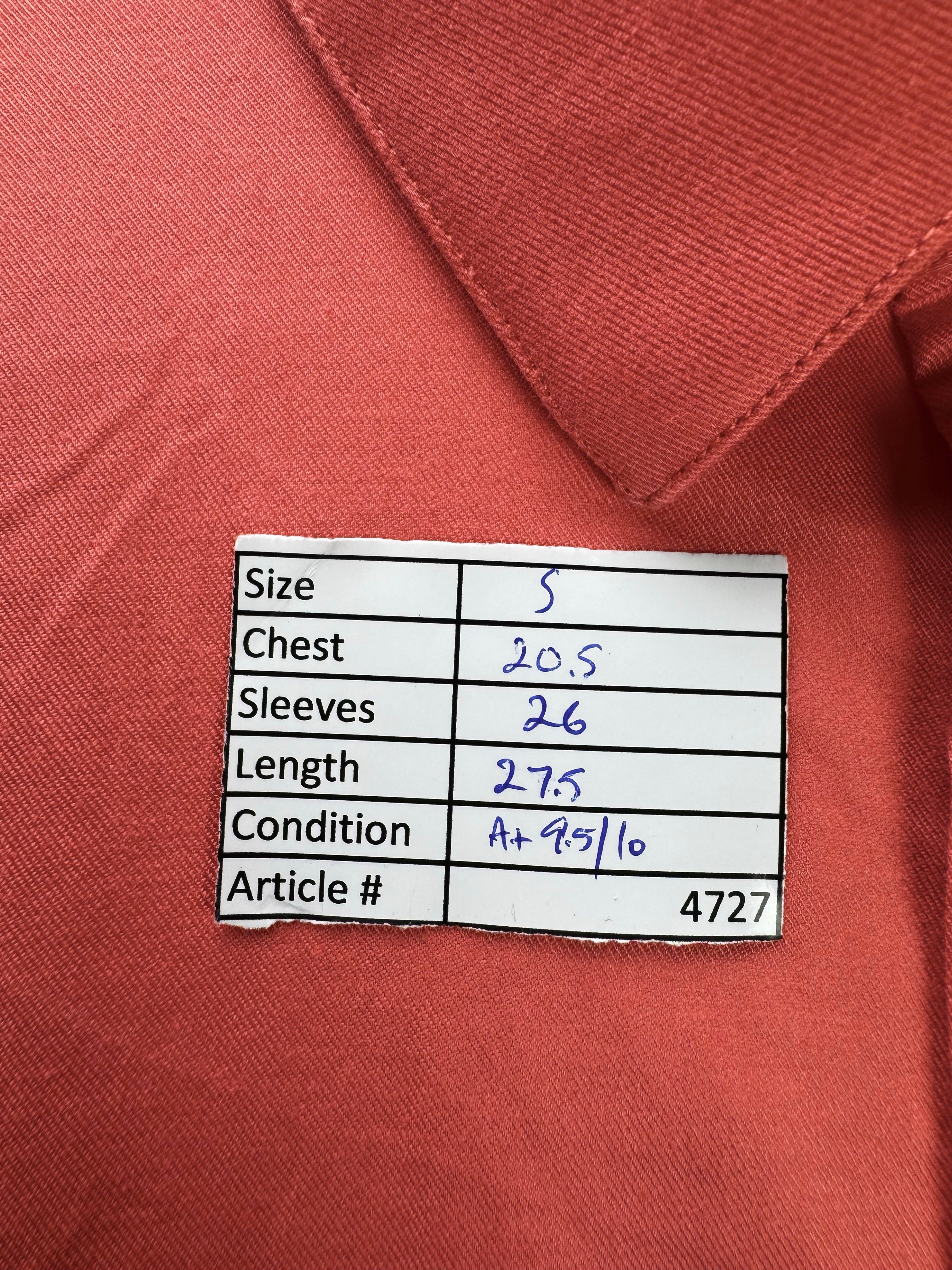 Father Sons® Small | Chest: 20.5" | Shirt | Lyocell - Cotton - Elastane | 4727 - Genuine Maal