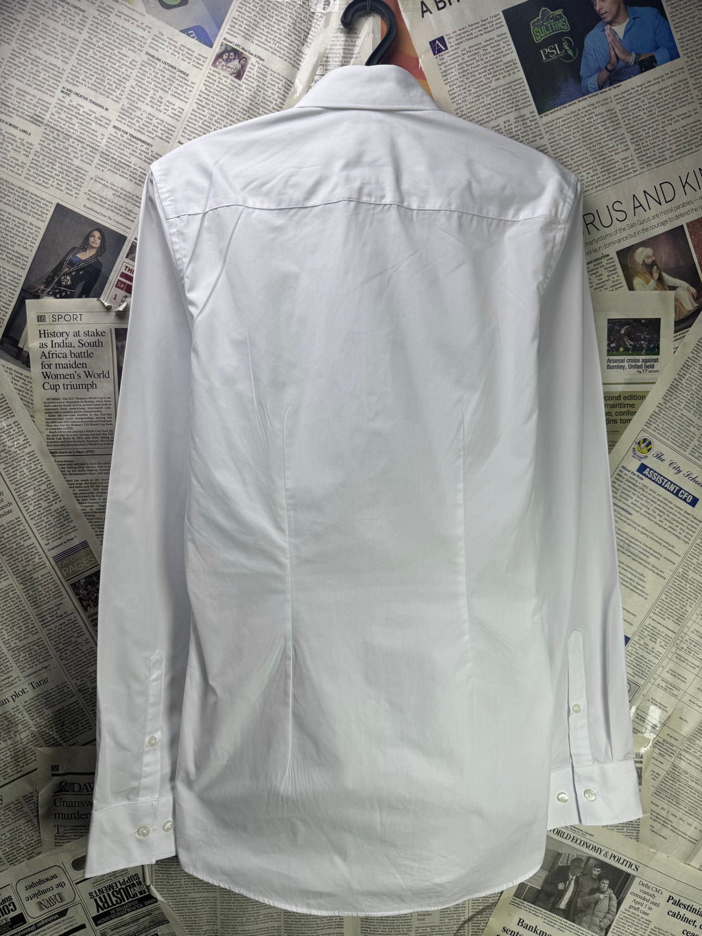 Next® XS | Chest: 17.5" | White | Shirt | Poly - Cotton | 3234 - Genuine Maal