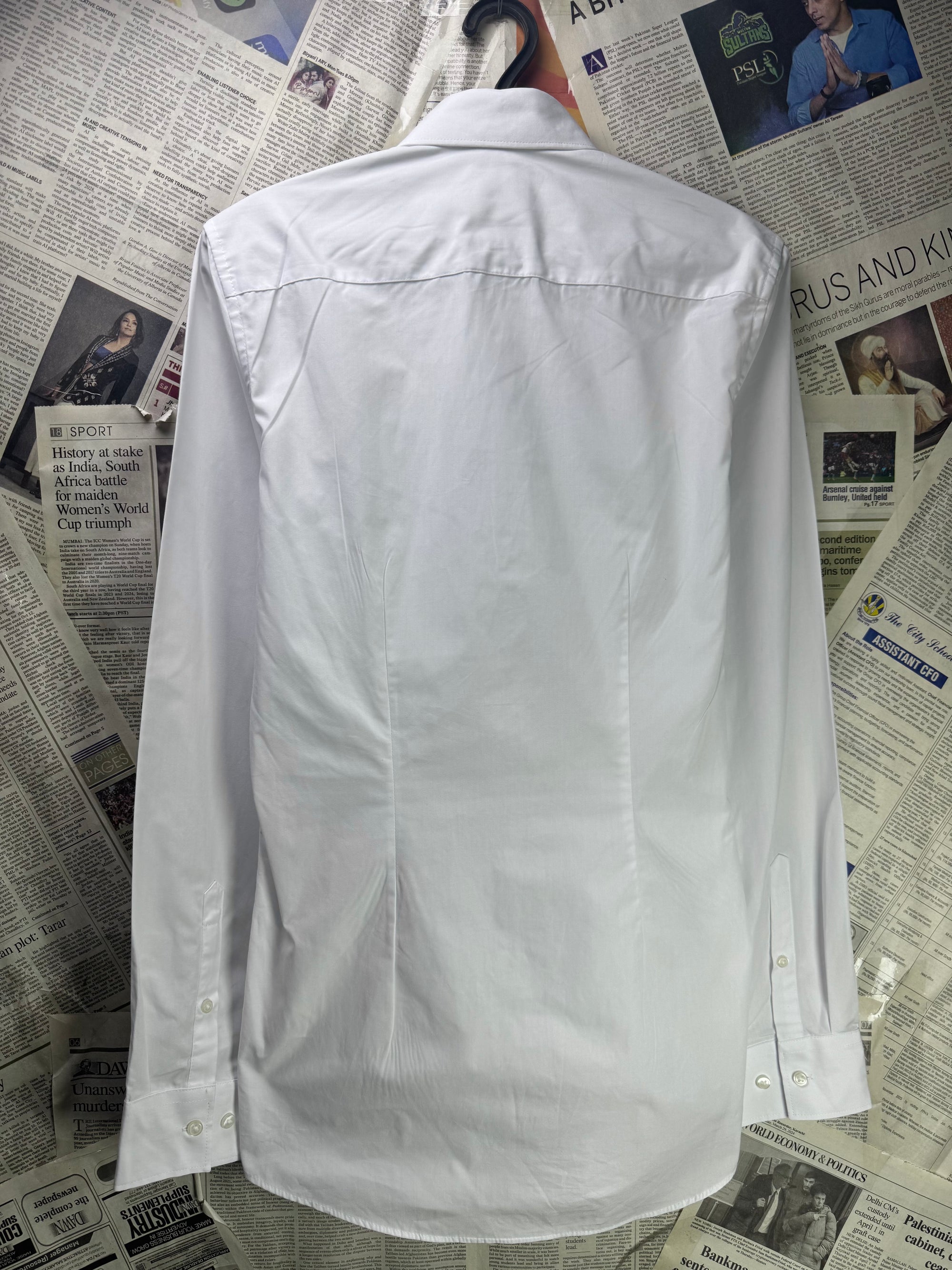 Next® XS | Chest: 17.5" | White | Shirt | Poly - Cotton | 3234 - Genuine Maal