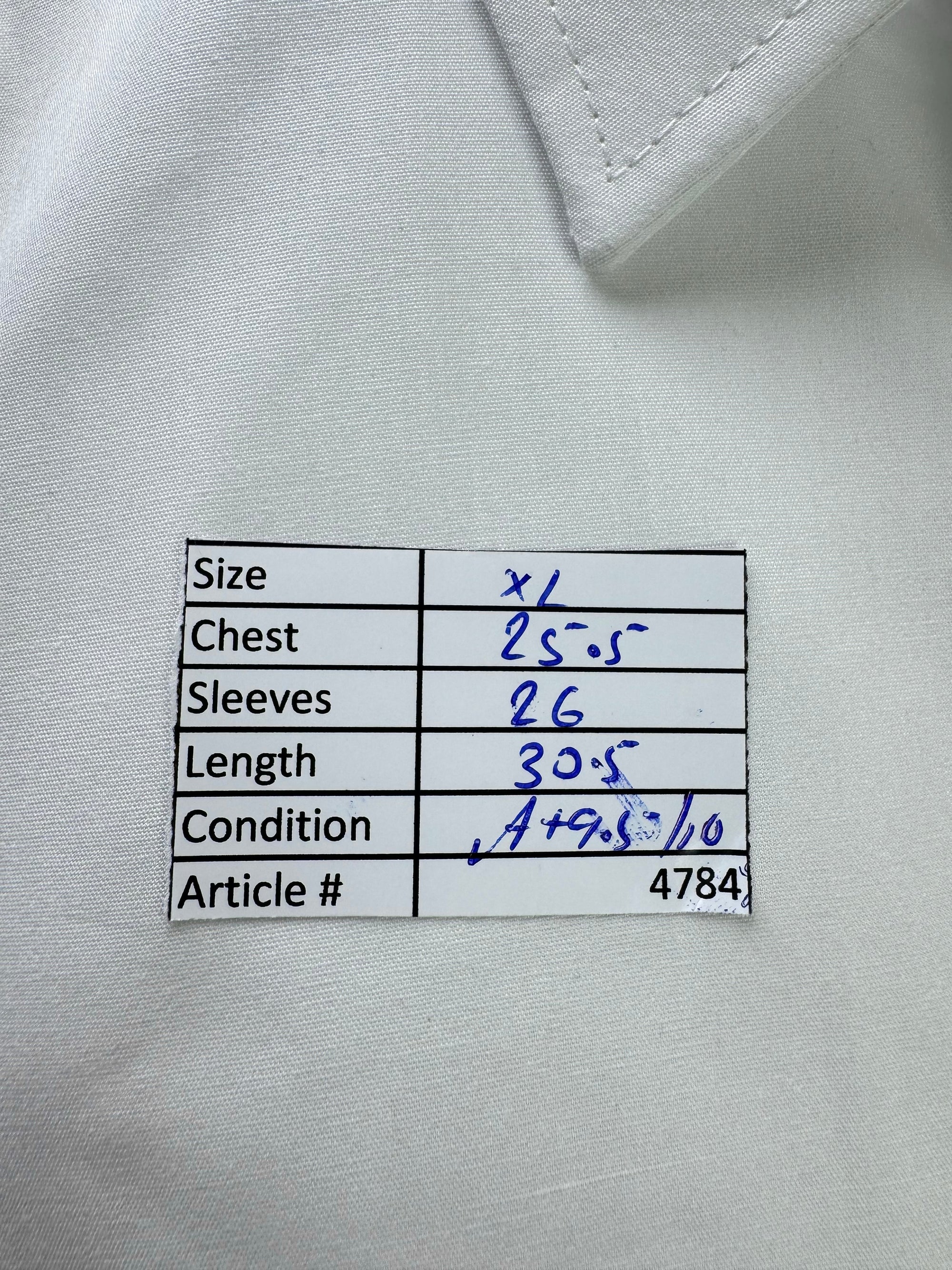 F&F® XL | Chest: 25.5" | Collar 17" Shirt | Poly - Cotton | 4784 - Genuine Maal