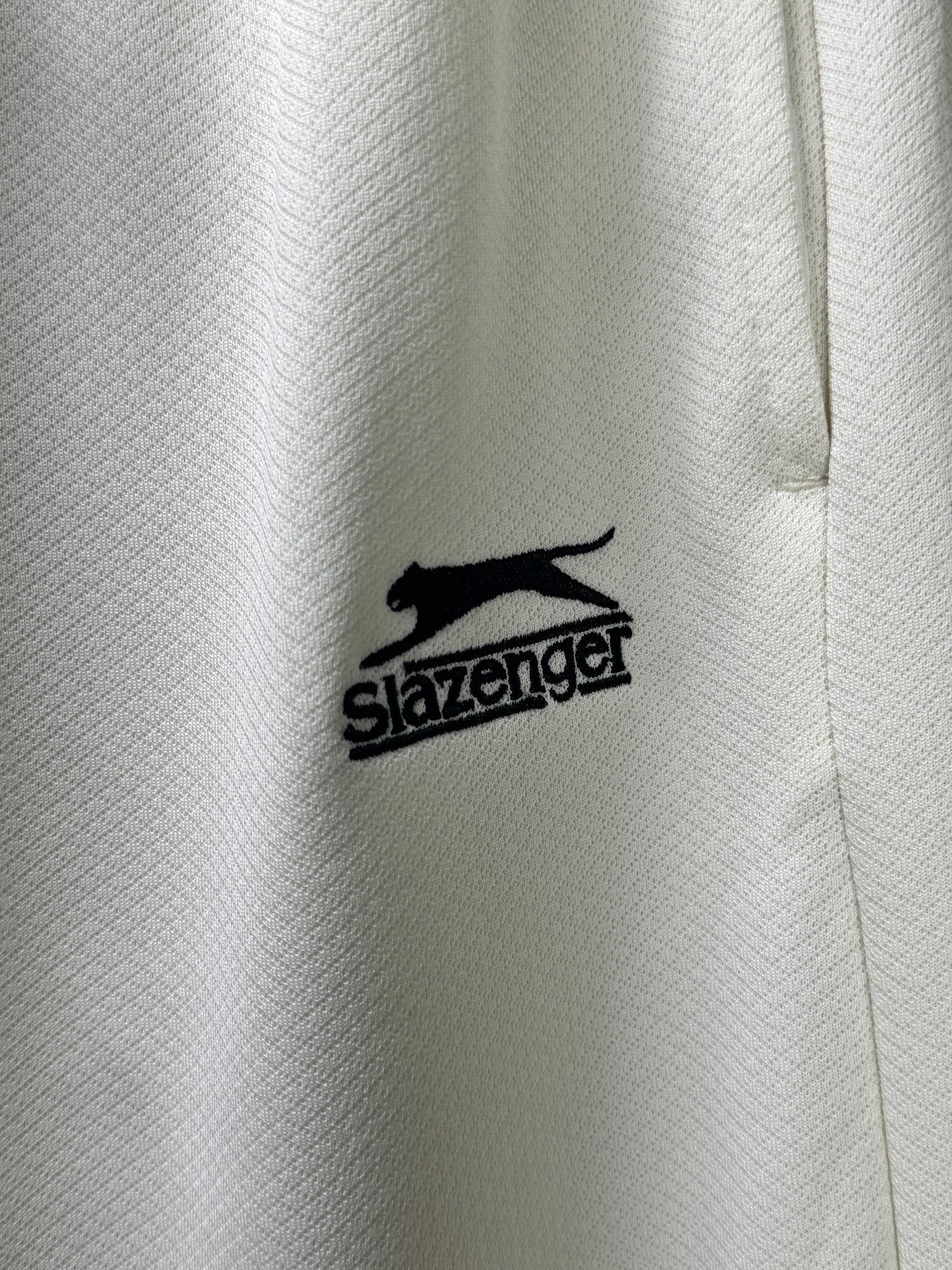 Slazenger® Waist: 30 to 32" | White | Sport Trouser | Poly | 1173 - Genuine Maal