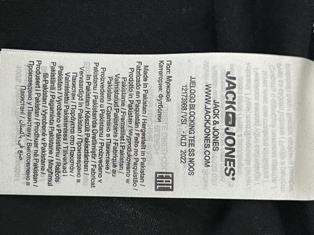 Jack & Jones® XS | Chest: 18.5" | White | T-Shirt | 340 - Genuine Maal