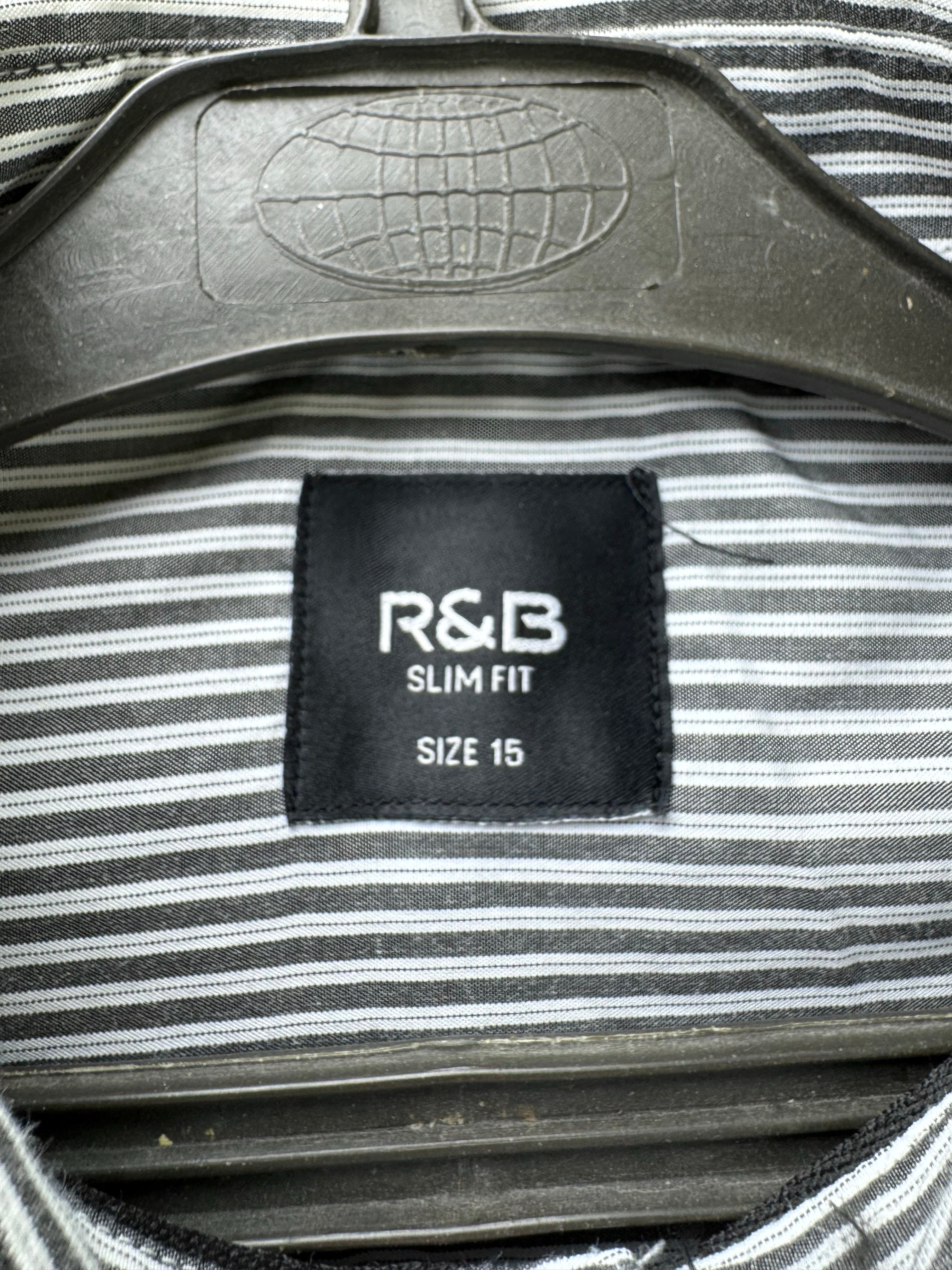 R&B® Small | Chest: 20" | Collar 15" Shirt | Poly - Cotton | 4746 - Genuine Maal