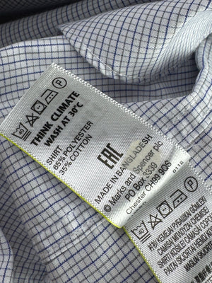 M&S® Large | Chest: 23" | Collar 15.5" Shirt | Poly - Cotton | 4748 - Genuine Maal