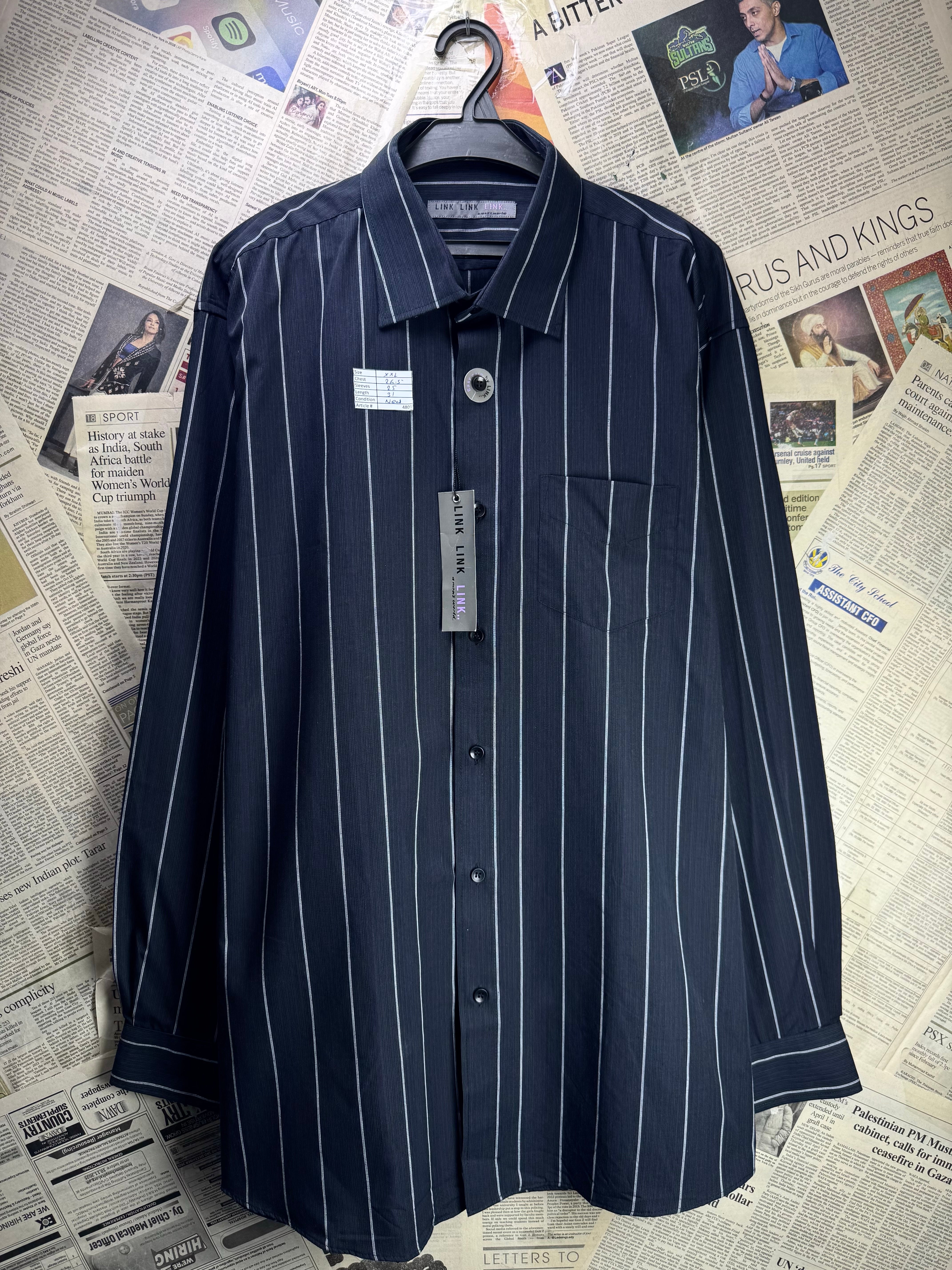 Linl Link® XXL | Chest: 26.5" | Shirt | Poly - Cotton | 4801 - Genuine Maal