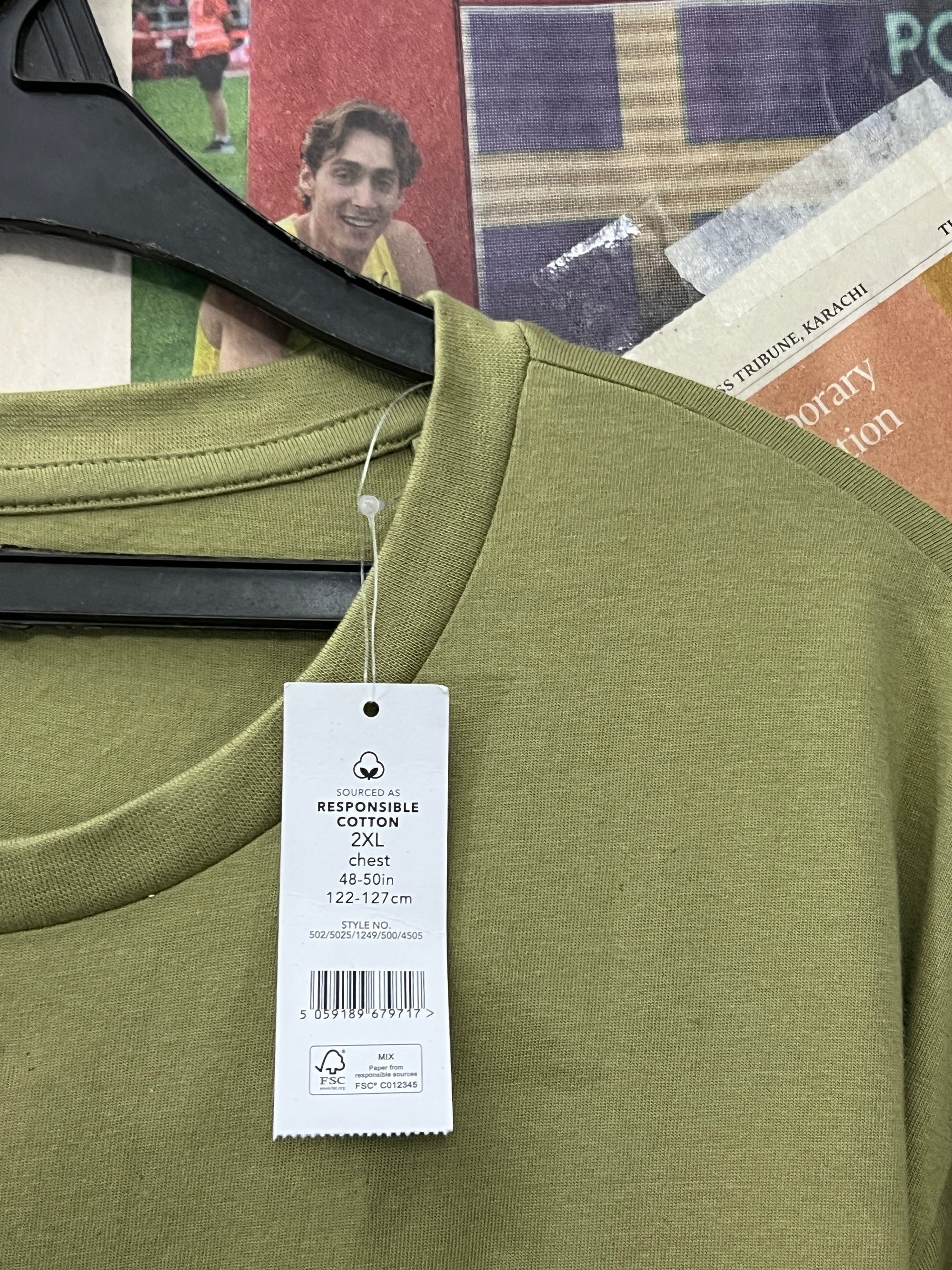 George® XL | Chest: 26" | Moss | T-shirt | 317 - Genuine Maal