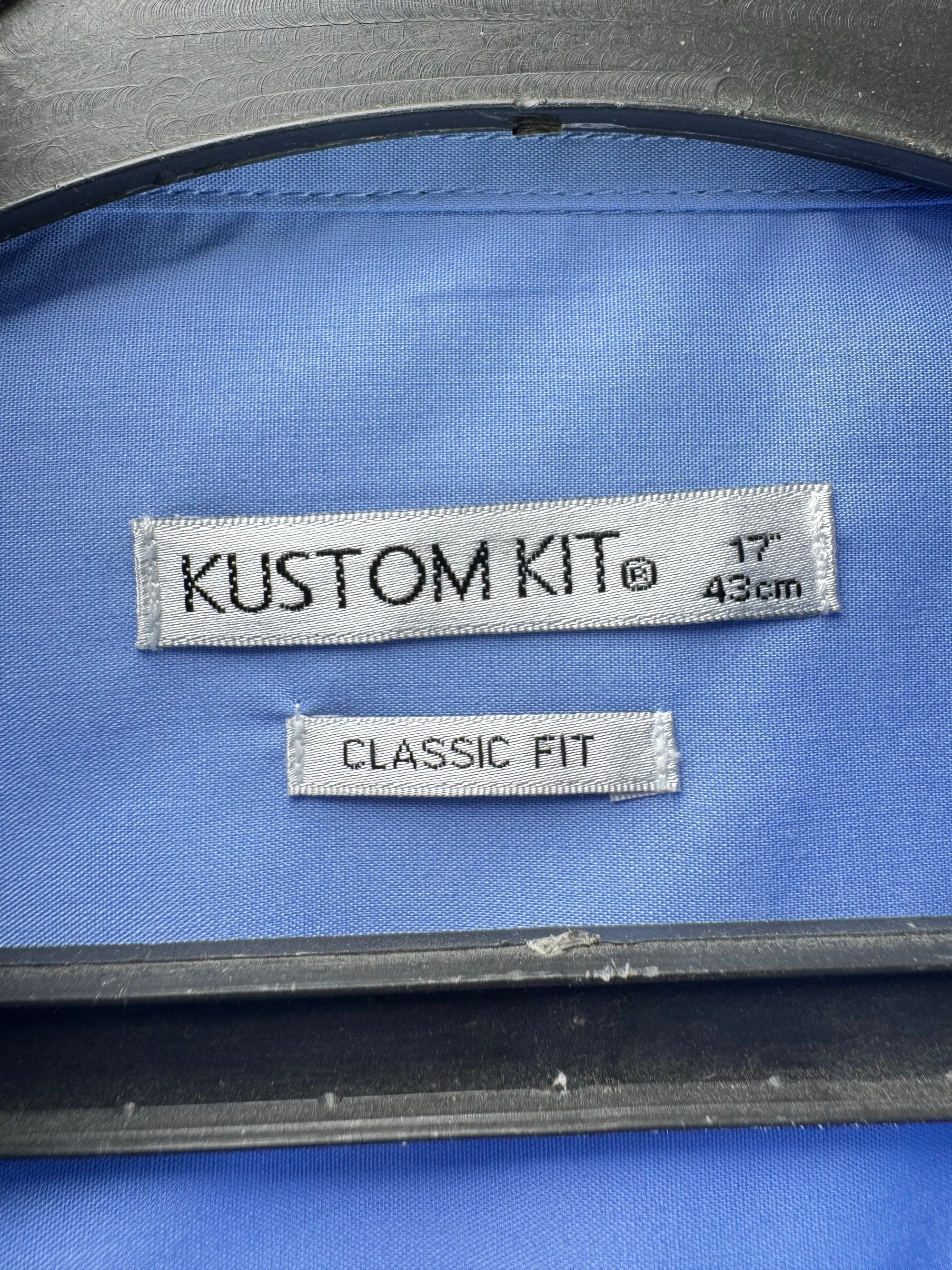 Kuston Kit® L/XL | Chest: 24.5" | Light Blue | Collar 17" Shirt | Poly - Cotton | 4799 - Genuine Maal