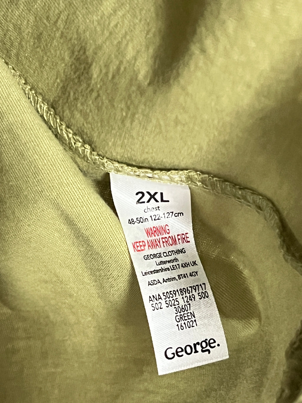 George® XL | Chest: 26" | Moss | T-shirt | 317 - Genuine Maal