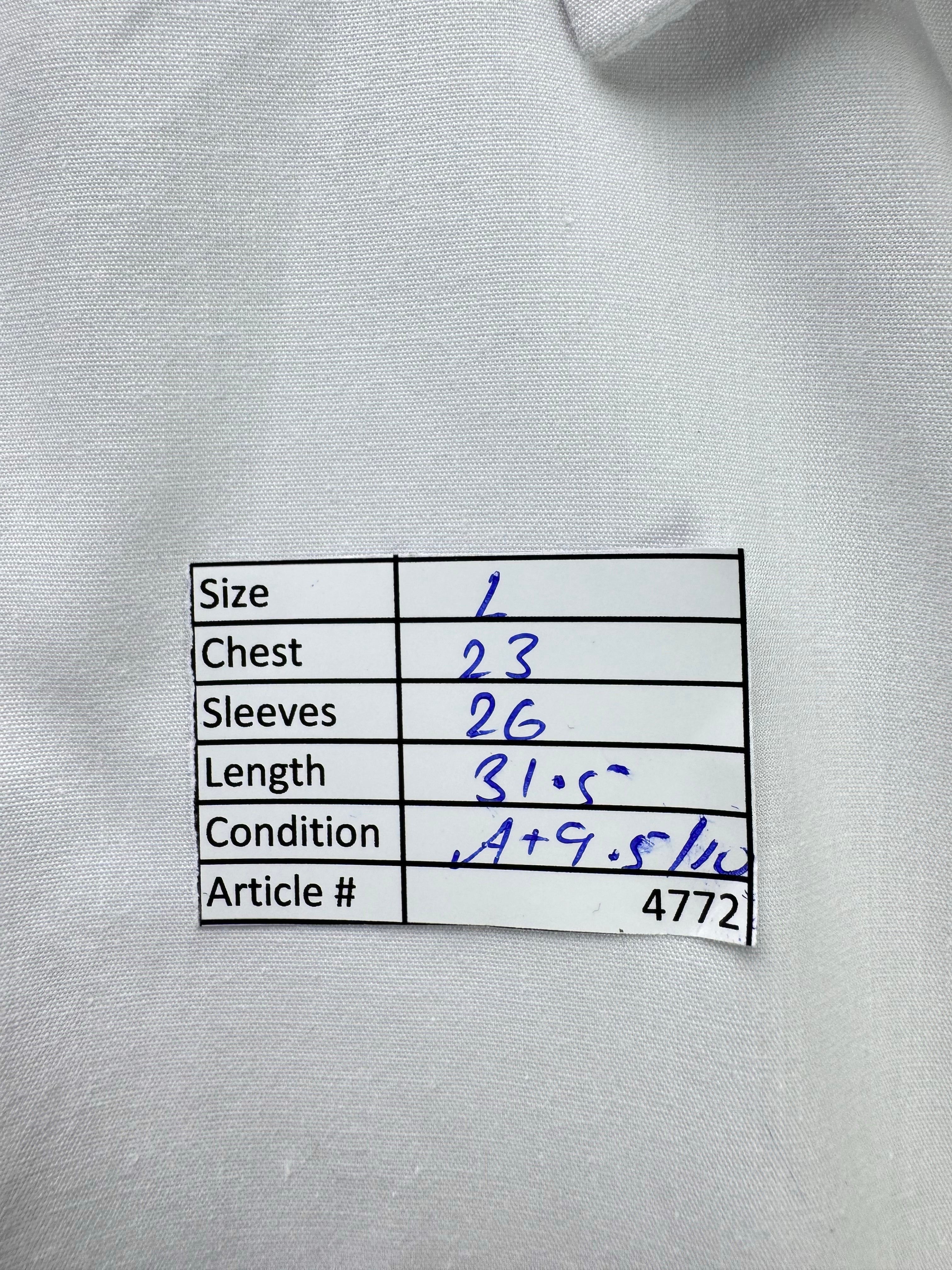 M&S® Large | Chest: 23" | Collar 16.5" Shirt | Poly - Cotton | 4772 - Genuine Maal