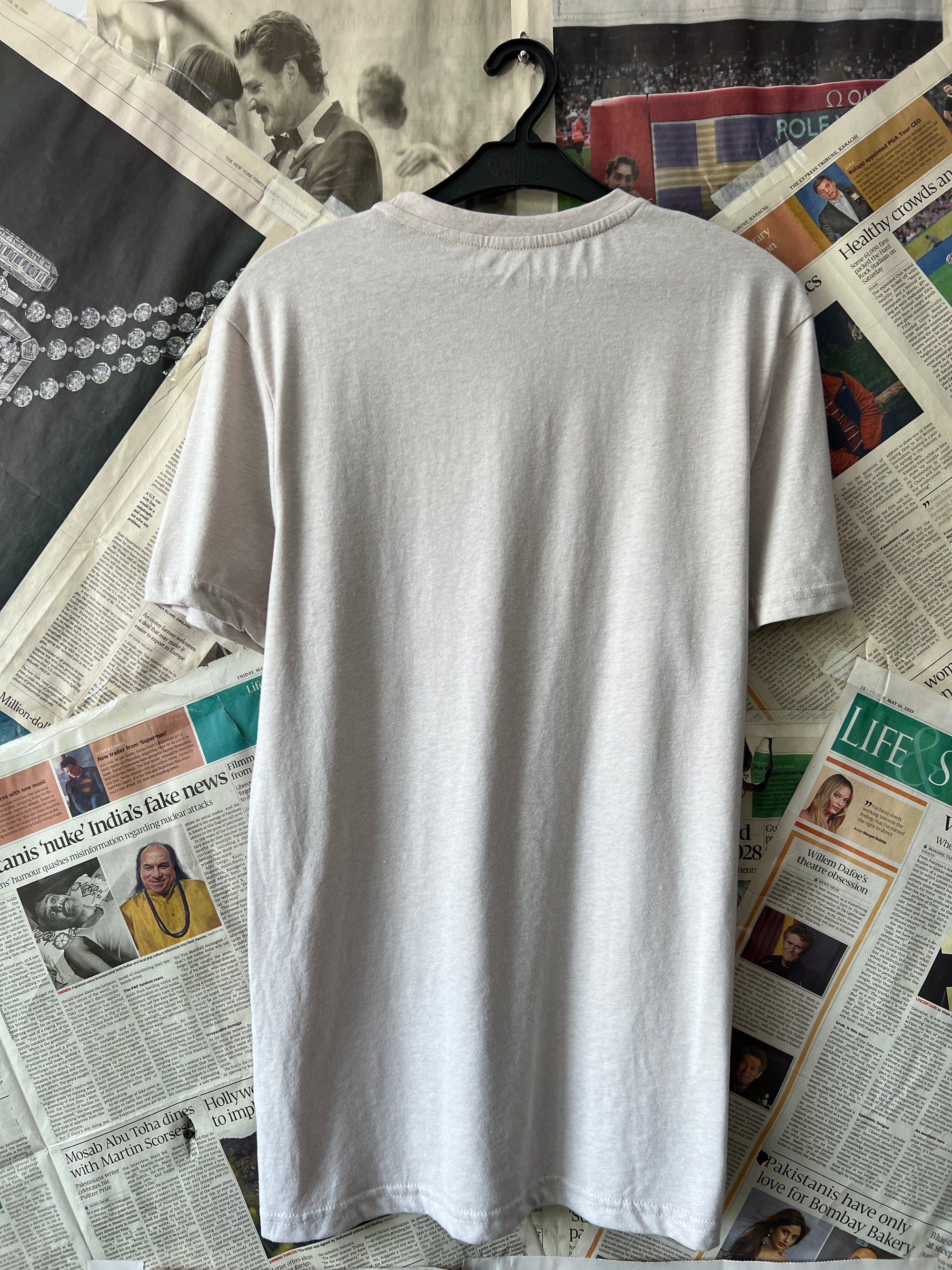 Sleep® XS | Chest: 18.5" | Beige | T-Shirt | 357 - Genuine Maal