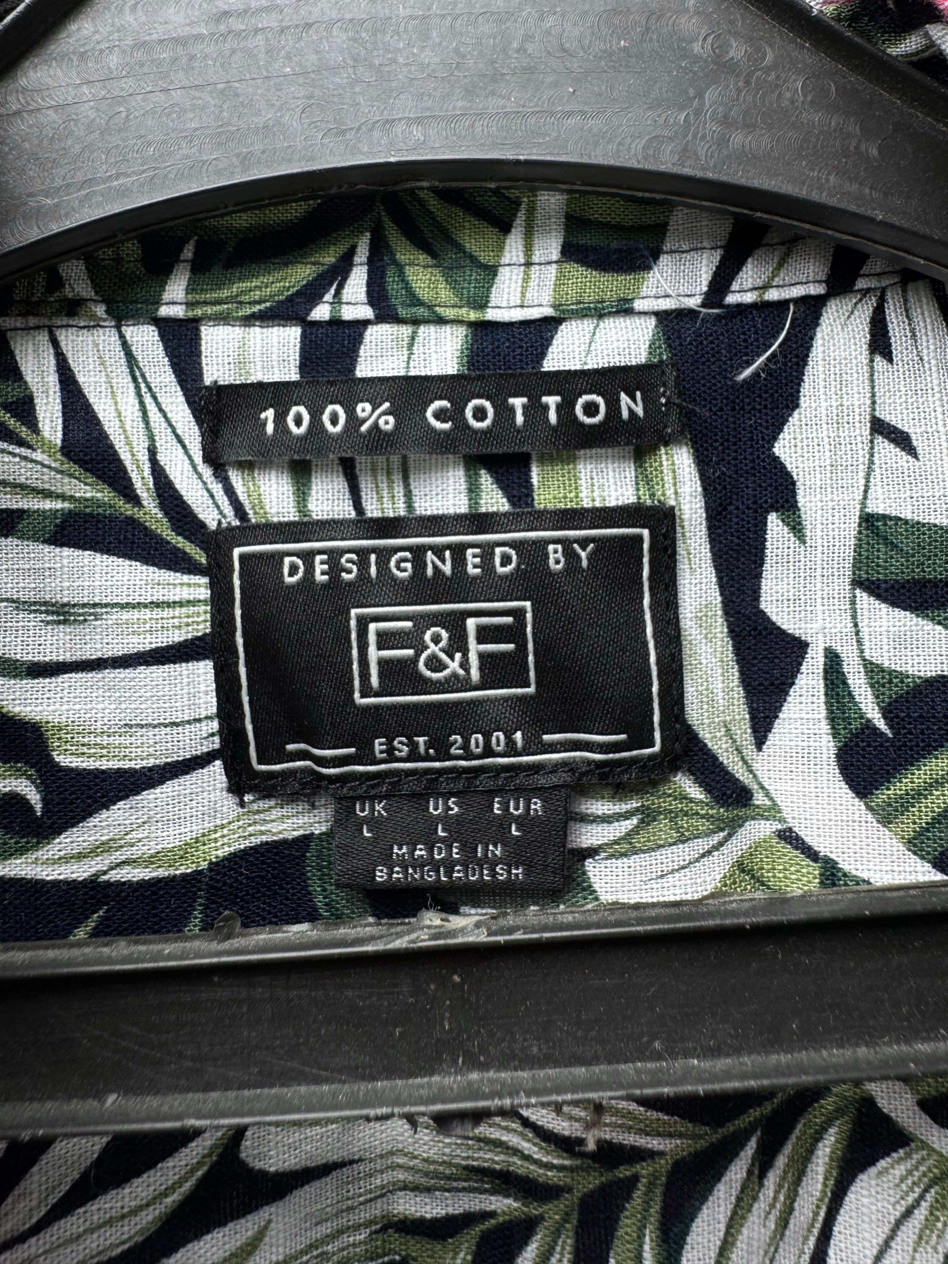 F&F® Large | Chest: 23" | Shirt | Cotton | 4411 - Genuine Maal