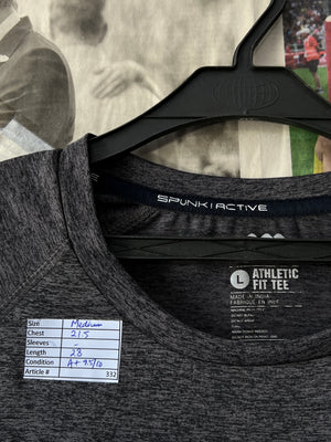 Spunk® Medium | Chest: 21.5" | Charcoal | T-Shirt | 332 - Genuine Maal