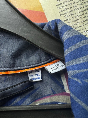 Jack & Jones® XXXL | Chest: 29.5" | Shirt | Cotton - Poly | 4406 - Genuine Maal