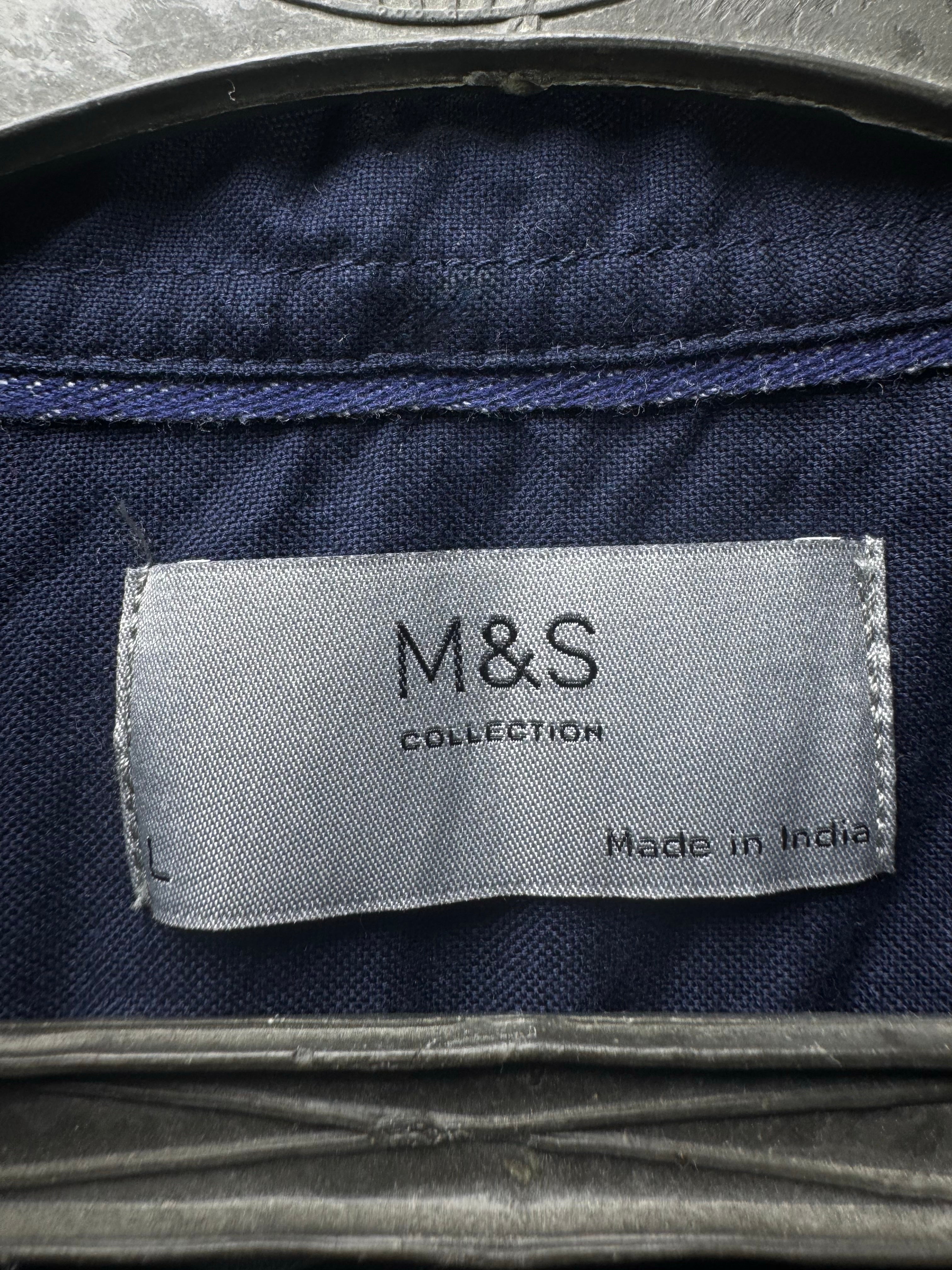 M&S® Large | Chest: 24" | Shirt | Cotton | 4758 - Genuine Maal