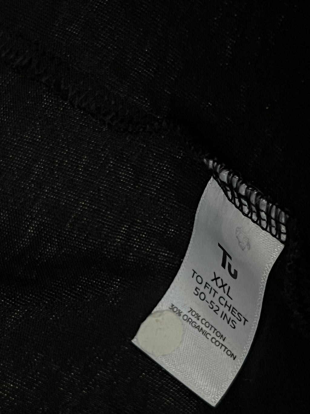 Tu® XXL | Chest: 28"| Black | 428 - Genuine Maal