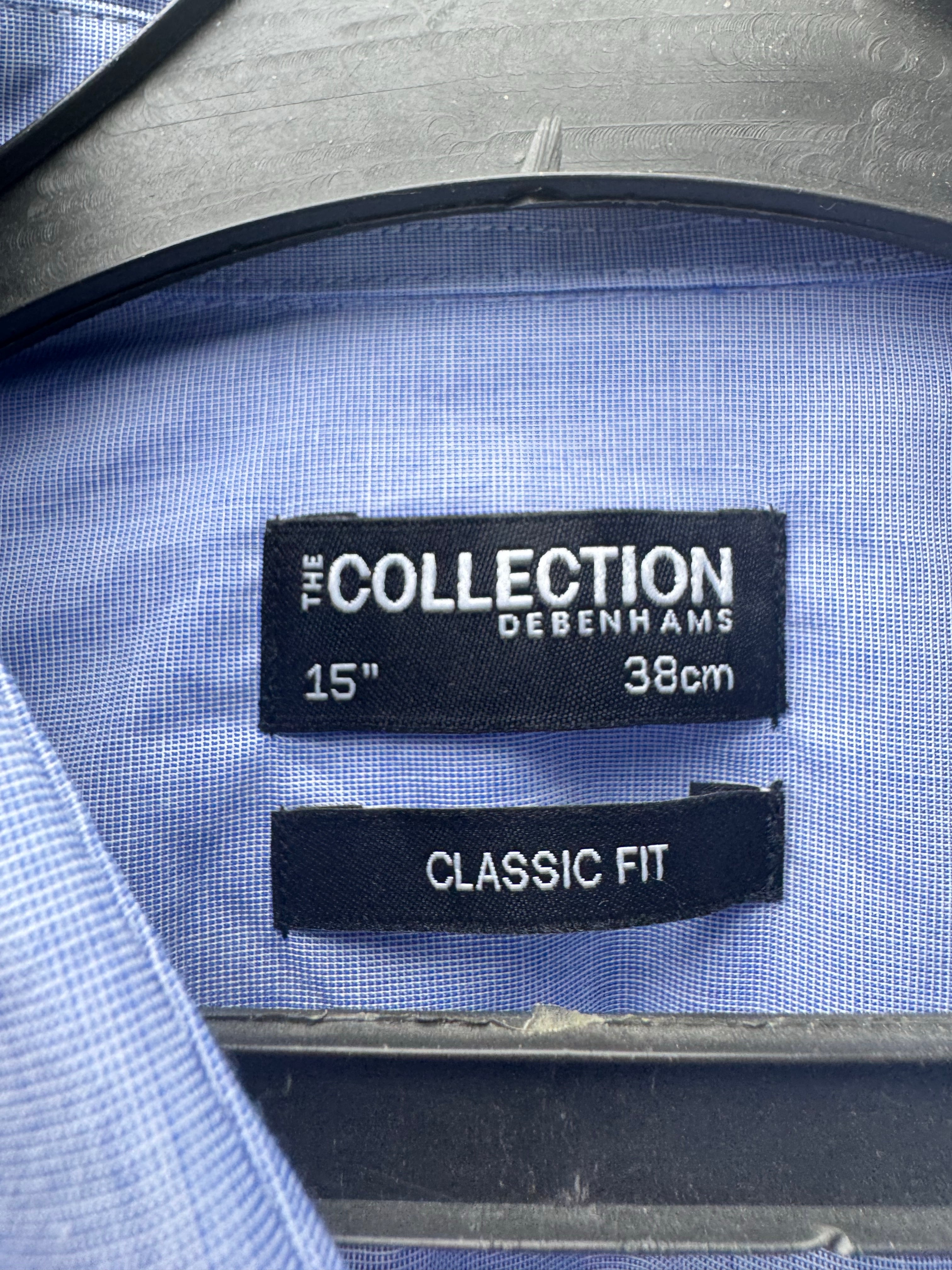 Debenhams® Medium | Chest: 21.5" | Collar 15" Shirt | Poly - Cotton | 4408 - Genuine Maal