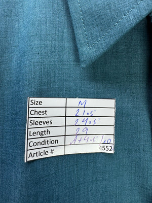 Savatini® Medium | Chest: 21.5" | Collar 15.5" Shirt | Poly - Cotton | 4552 - Genuine Maal