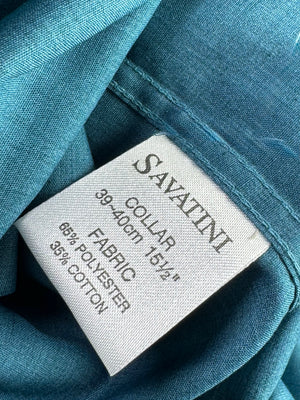 Savatini® Medium | Chest: 21.5" | Collar 15.5" Shirt | Poly - Cotton | 4552 - Genuine Maal
