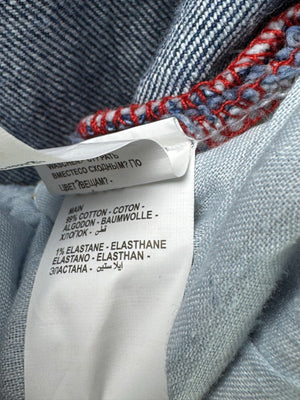 Industrialize® Waist: 36" | Blue | Straight Fit Denim Pants | Cotton - Elastane | 2380 - Genuine Maal