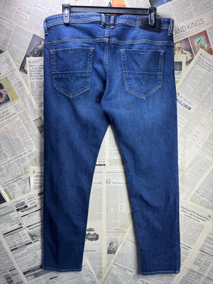Diesel® Waist: 38" | Blue | Slim Fit Denim Pants | Cotton - Elastane | 2400 - Genuine Maal