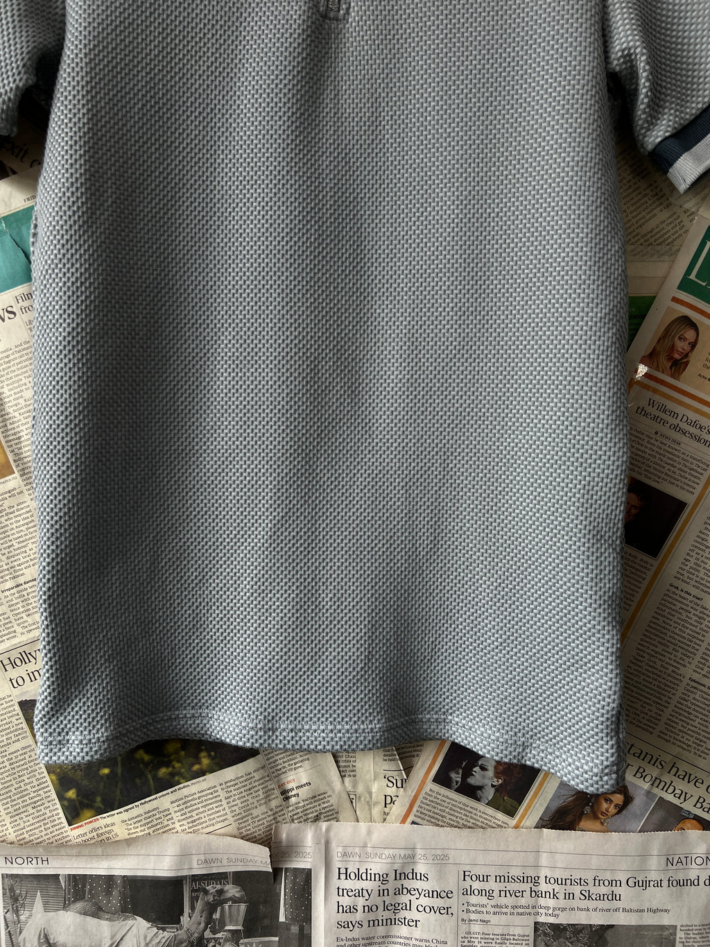 River Island® XS | Chest: 16" | Grey | Polo | 446 - Genuine Maal