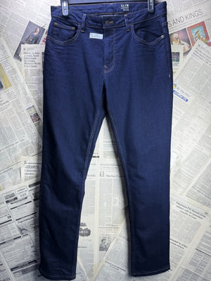 George® Waist: 34" | Blue | Slim Fit Denim Pants | Cotton - Elastane | 2364 - Genuine Maal