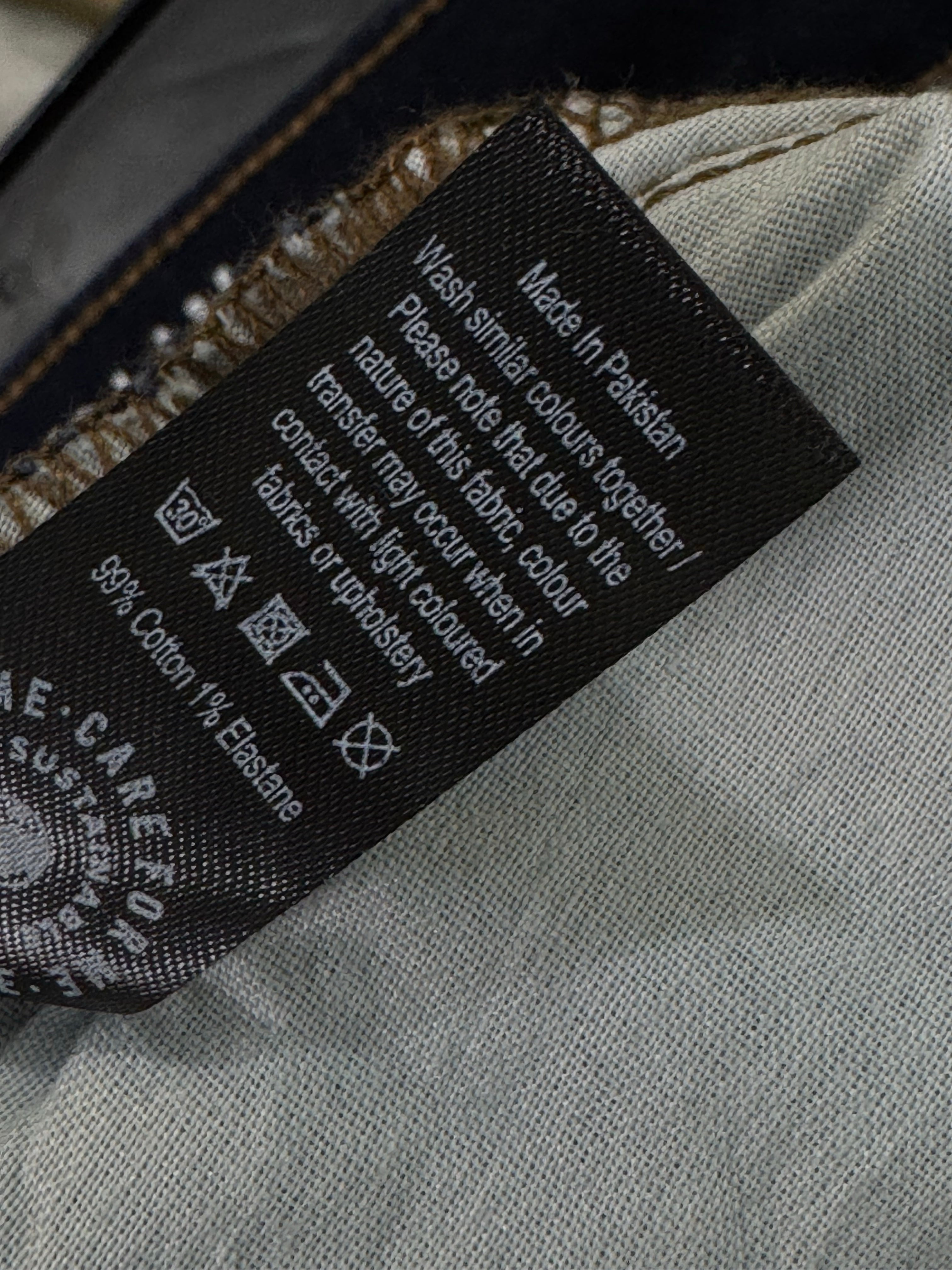 George® Waist: 34" | Blue | Slim Fit Denim Pants | Cotton - Elastane | 2364 - Genuine Maal