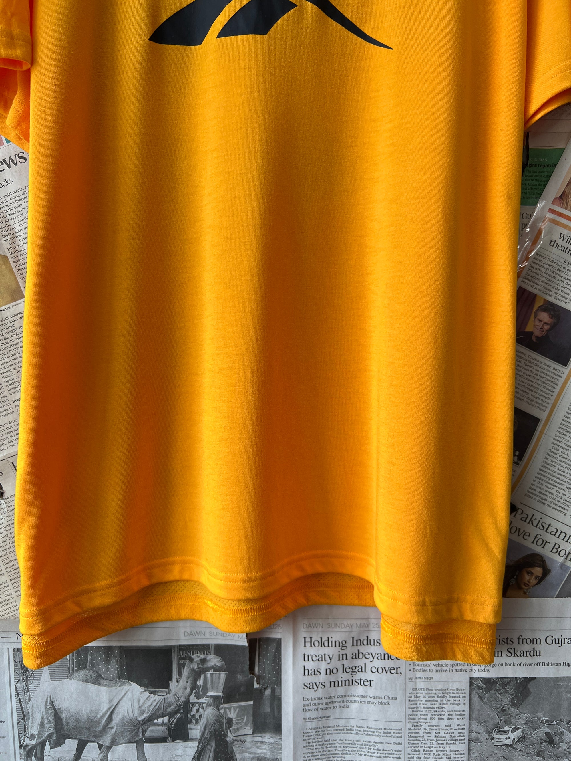 Re*bok® Large | Chest: 24" | Mustard | T-Shirt | 449 - Genuine Maal