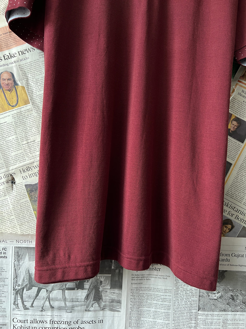 Autograph® L/XL | Chest: 24.5" | Maroon | Polo | 440 - Genuine Maal