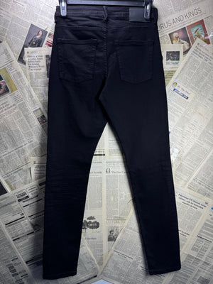 Denim Co.® Waist: 32" | Black | Slim Fit Denim Pants | Cotton - Elastane | 2375 - Genuine Maal