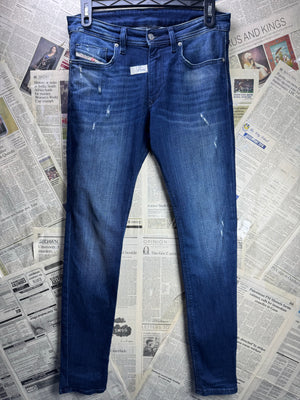 Diesel® Waist: 32" | Blue | Denim Pants | Cotton - Elastane | 2392 - Genuine Maal