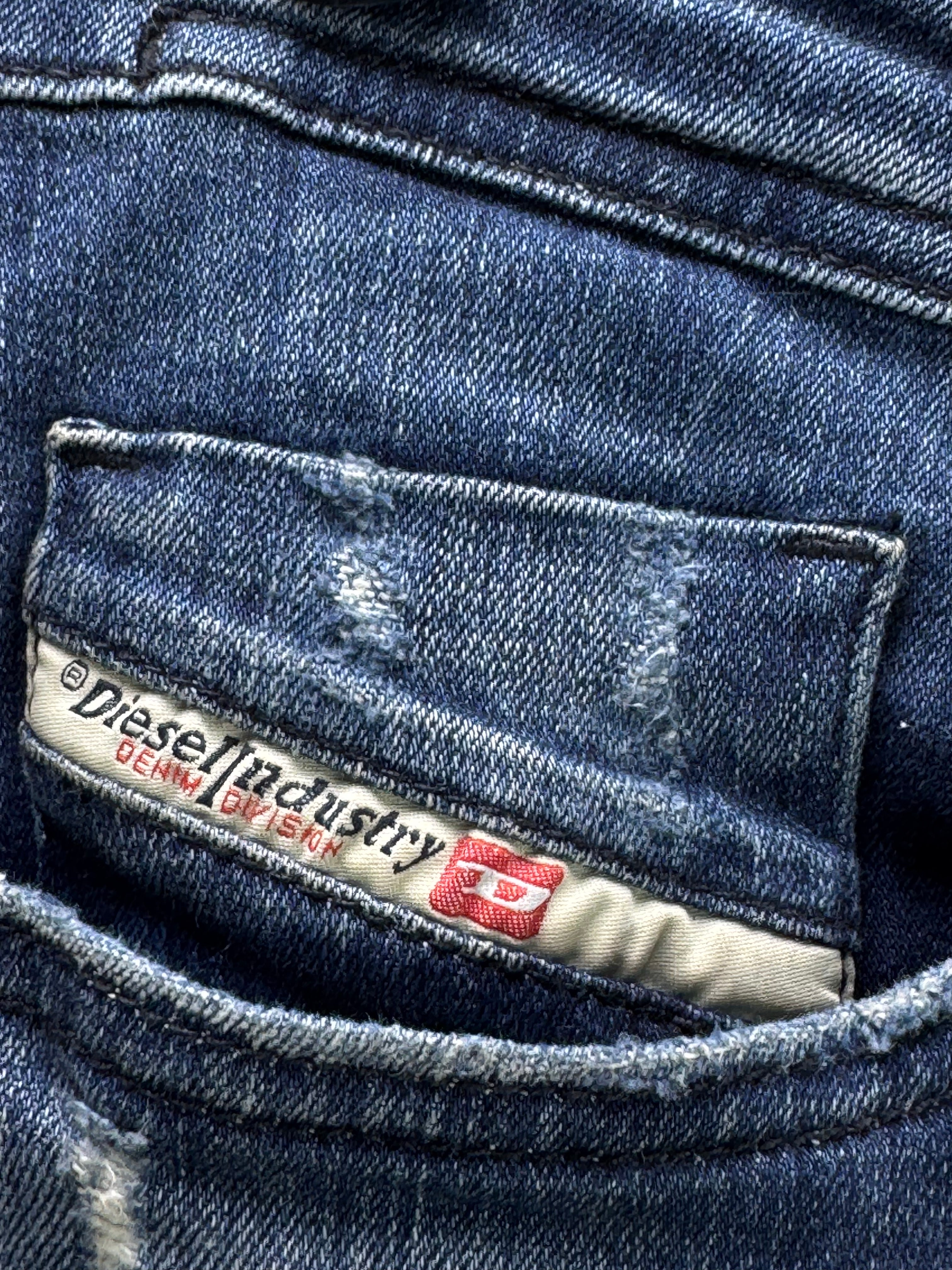 Diesel® Waist: 32" | Blue | Denim Pants | Cotton - Elastane | 2392 - Genuine Maal