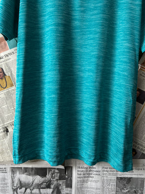Under Armour® Small | Chest: 21" | Cyan | Polo | 342 - Genuine Maal