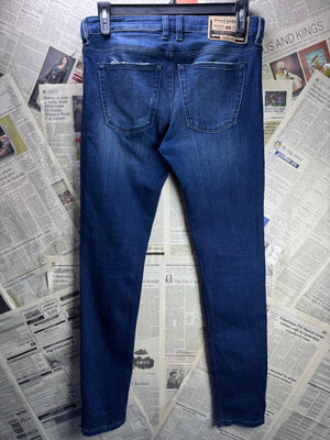 Diesel® Waist: 32" | Blue | Denim Pants | Cotton - Elastane | 2392 - Genuine Maal