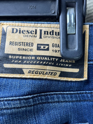 Diesel® Waist: 32" | Blue | Denim Pants | Cotton - Elastane | 2392 - Genuine Maal