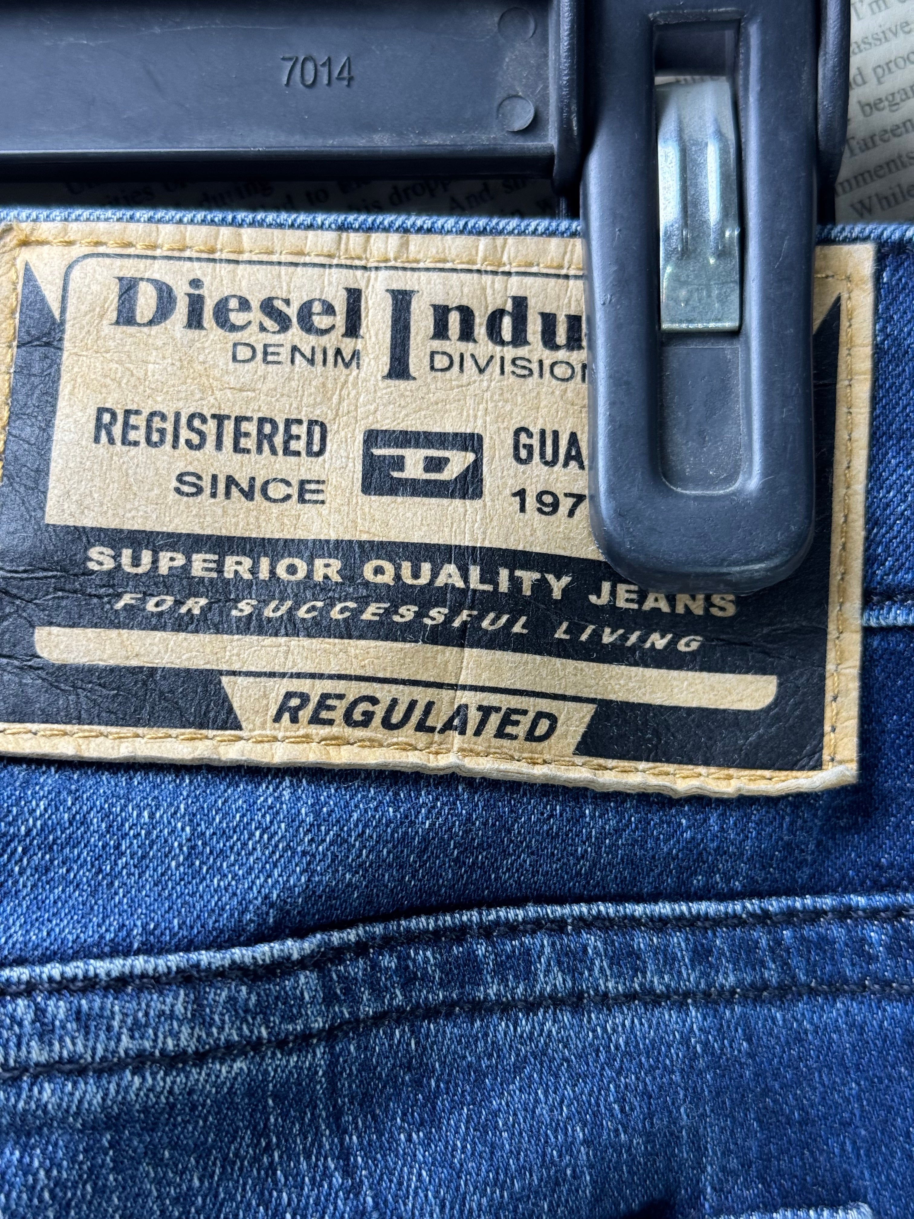 Diesel® Waist: 32" | Blue | Denim Pants | Cotton - Elastane | 2392 - Genuine Maal