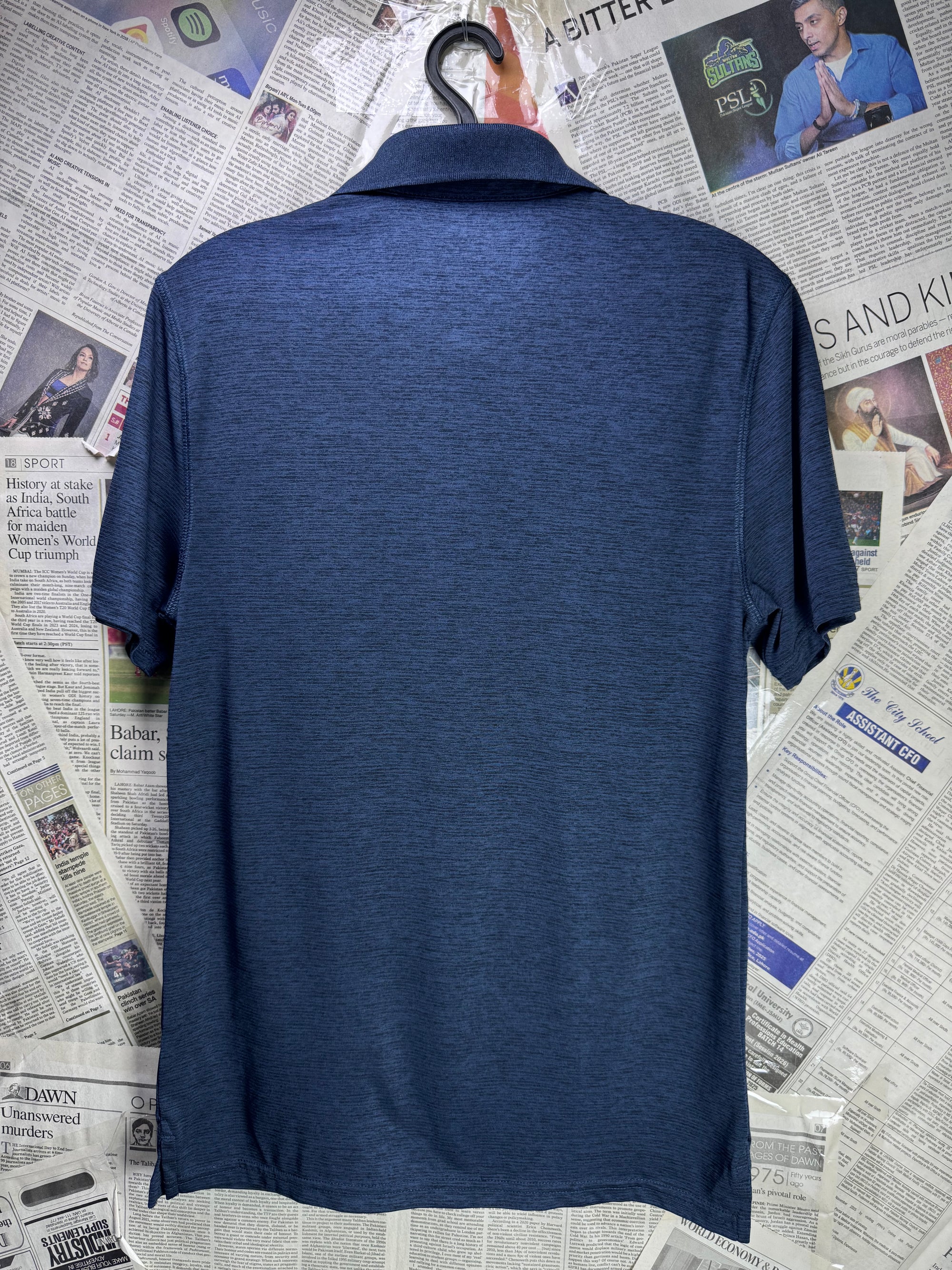 Apt.9® XS | Chest: 17.5" | Navy Blue | Polo | Poly | 3614 - Genuine Maal