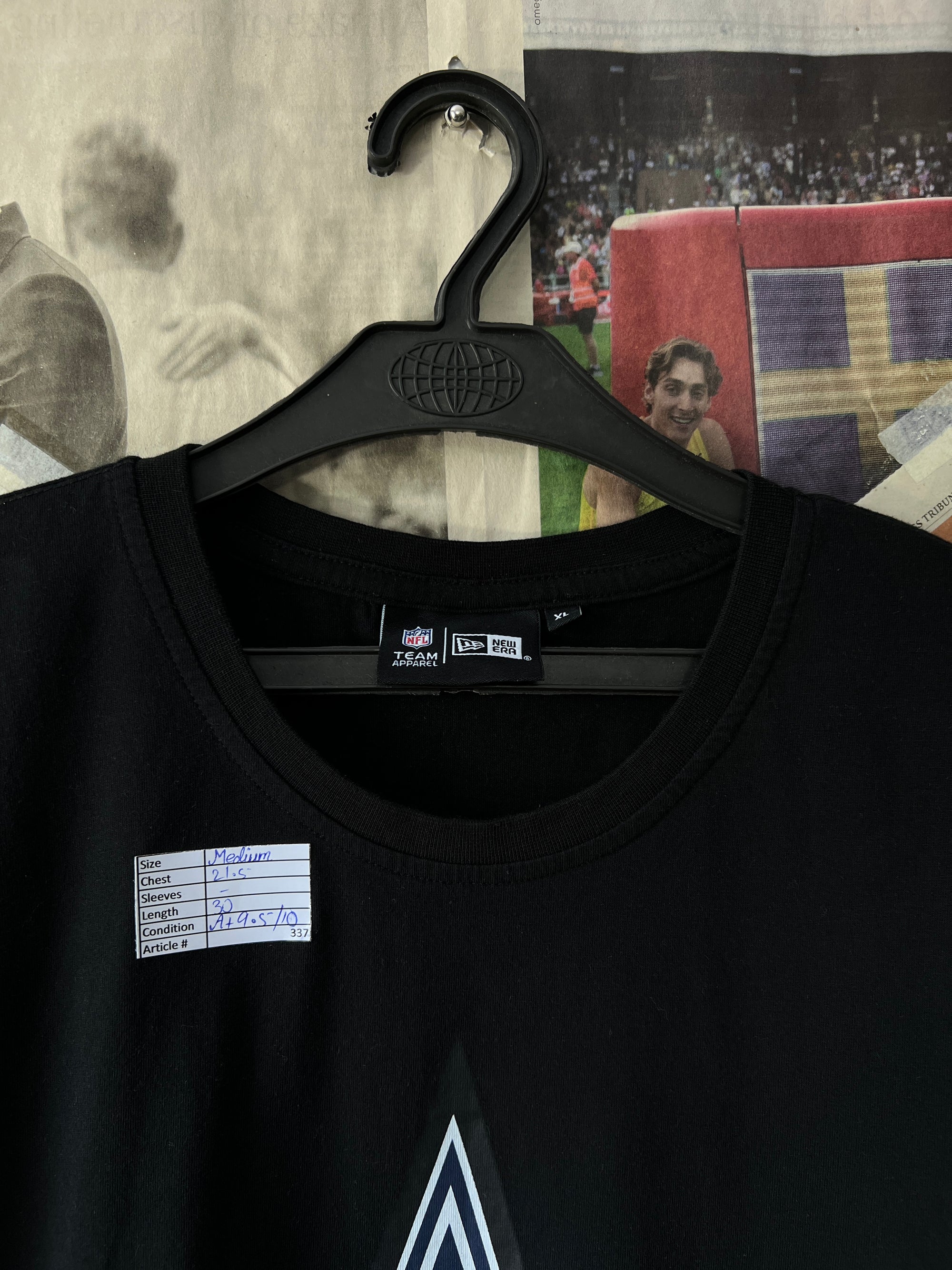 NFL® Medium | Chest: 21.5 | Black | T-Shirt | 337 - Genuine Maal