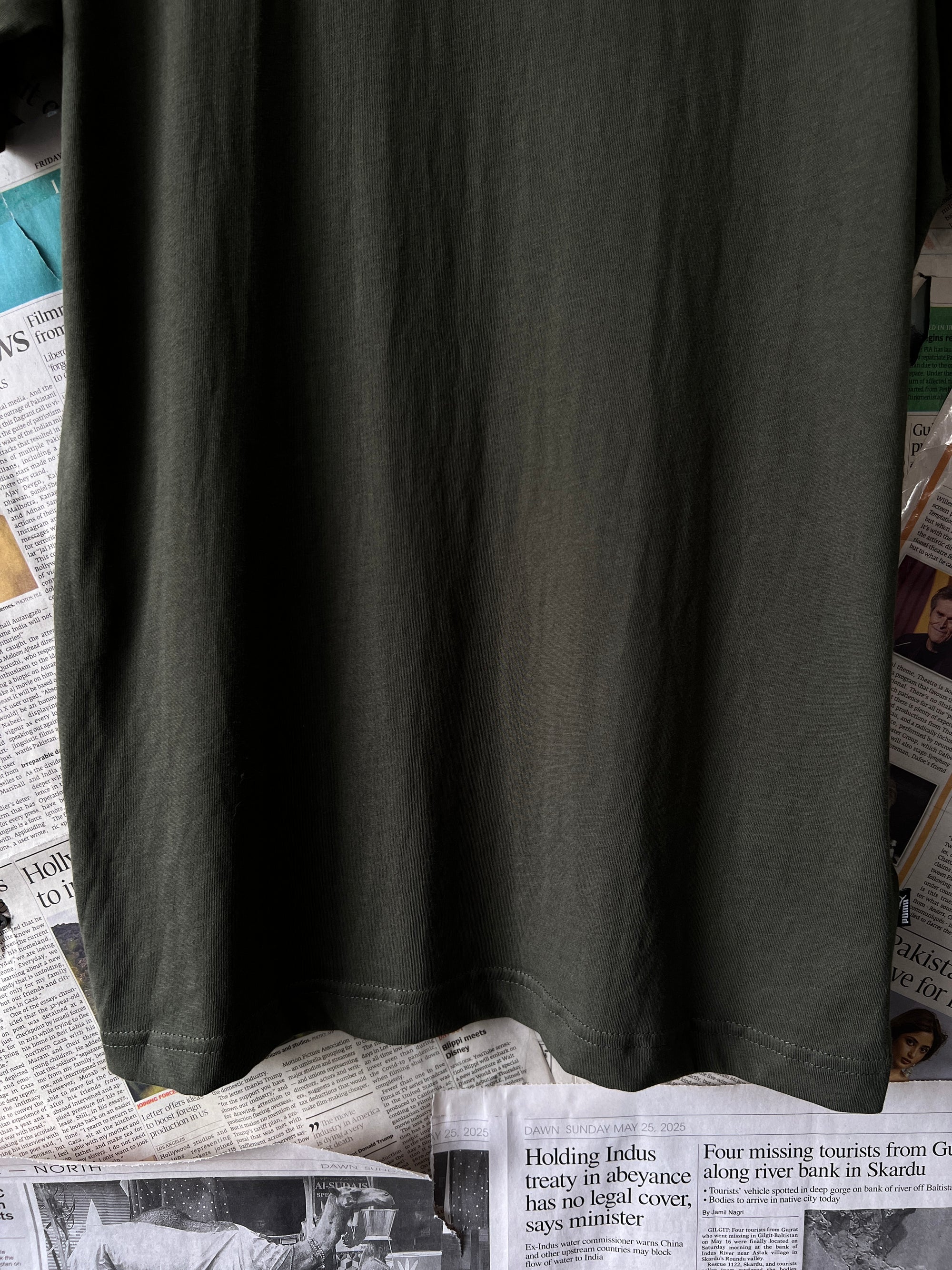 P*ma® Small | Chest: 19" | Dark Olive | T-Shirt | 340 - Genuine Maal